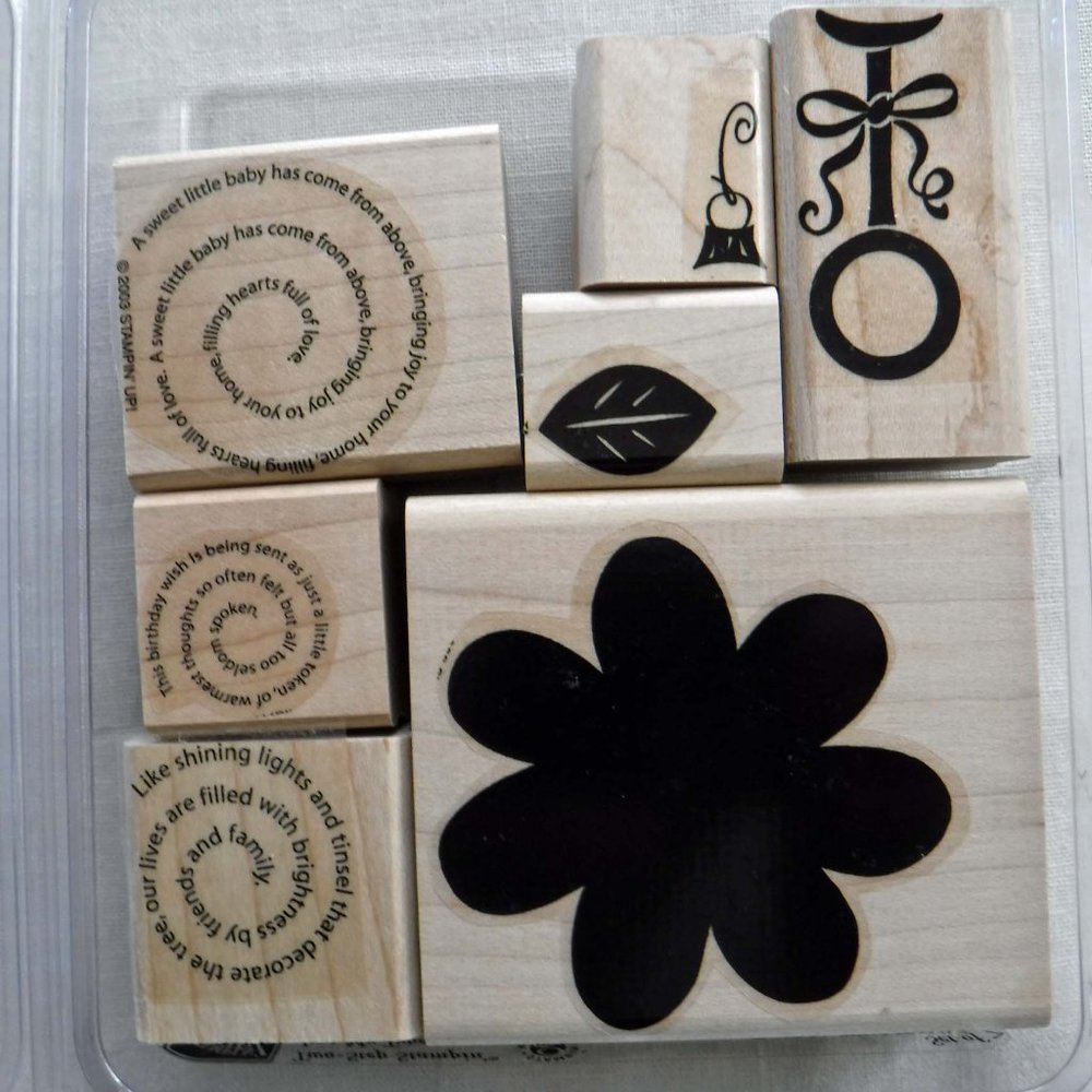 Stampin' Up! Just My Type Stamp Set - New